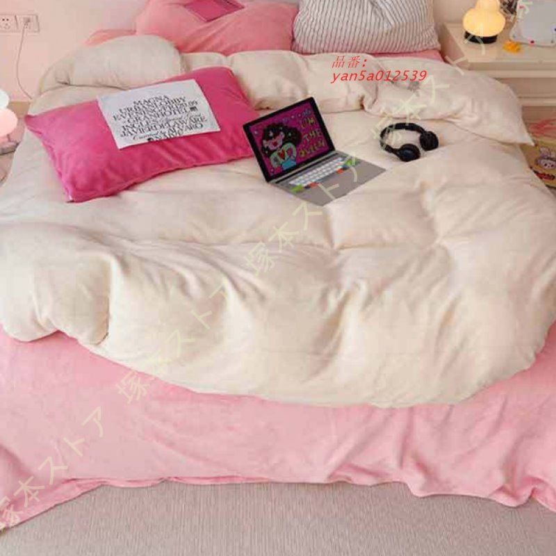 掛け布団カバー シングル あったか セミダブル ダブル 布団カバー マイクロファイバー 冬 フランネル 毛布としても使える 洗える 秋 毛布カバー 用 yan5a012539