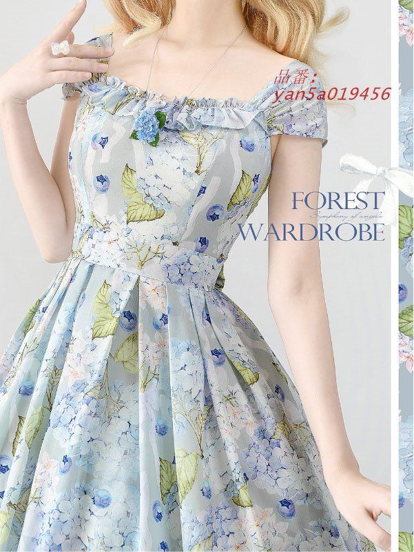 花 お呼ばれドレス