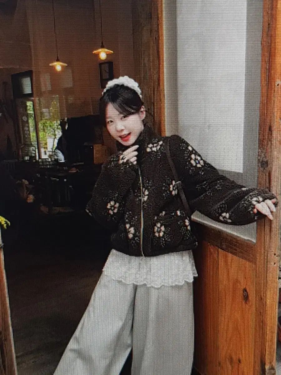 海外配送 ウール フラワー パータン ブラウン ショートジャケット アウター WWW_USTAUSTRALIA_COM_AU