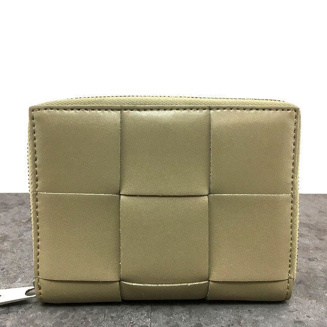 278 み BOTTEGA VENETA 札入れ カセット カーフスキン