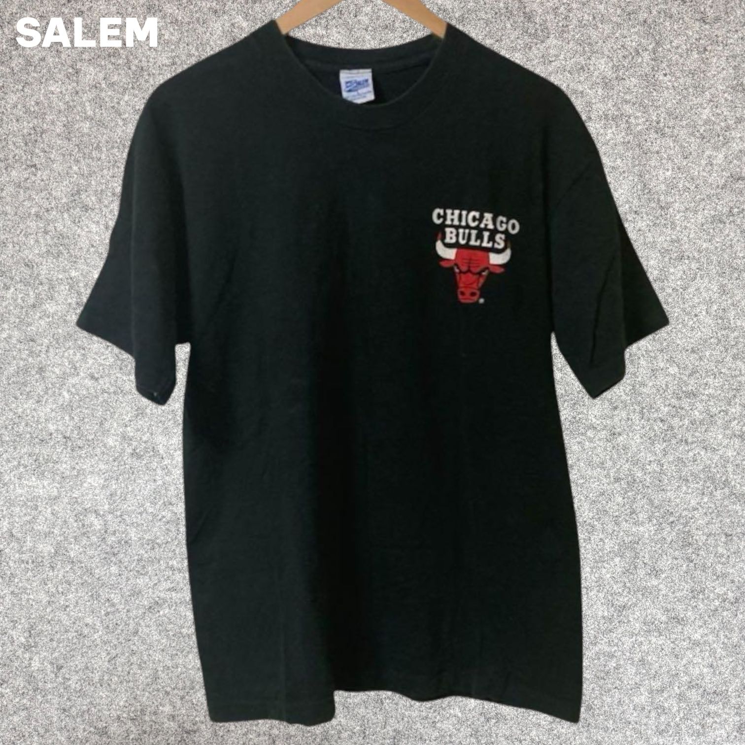 レア 90s シカゴブルズ CHICAGO BULLS SALEM Tシャツ ☆超希少 90s CHICAGO BULLS T shirt レア 90s シカゴブルズ CHICAGO