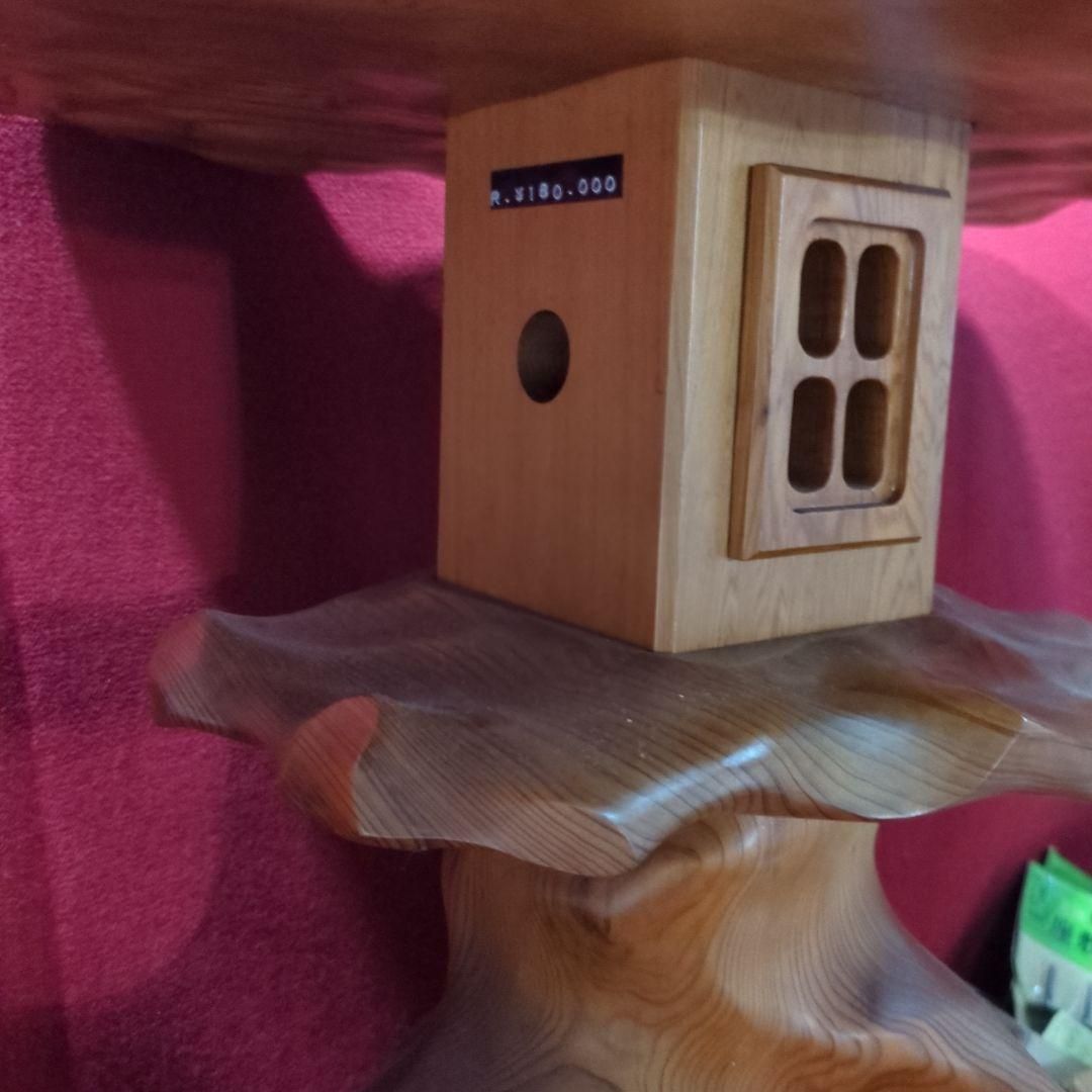 屋久杉 置物 骨董品 時代物 灯籠 灯篭 - メルカリ