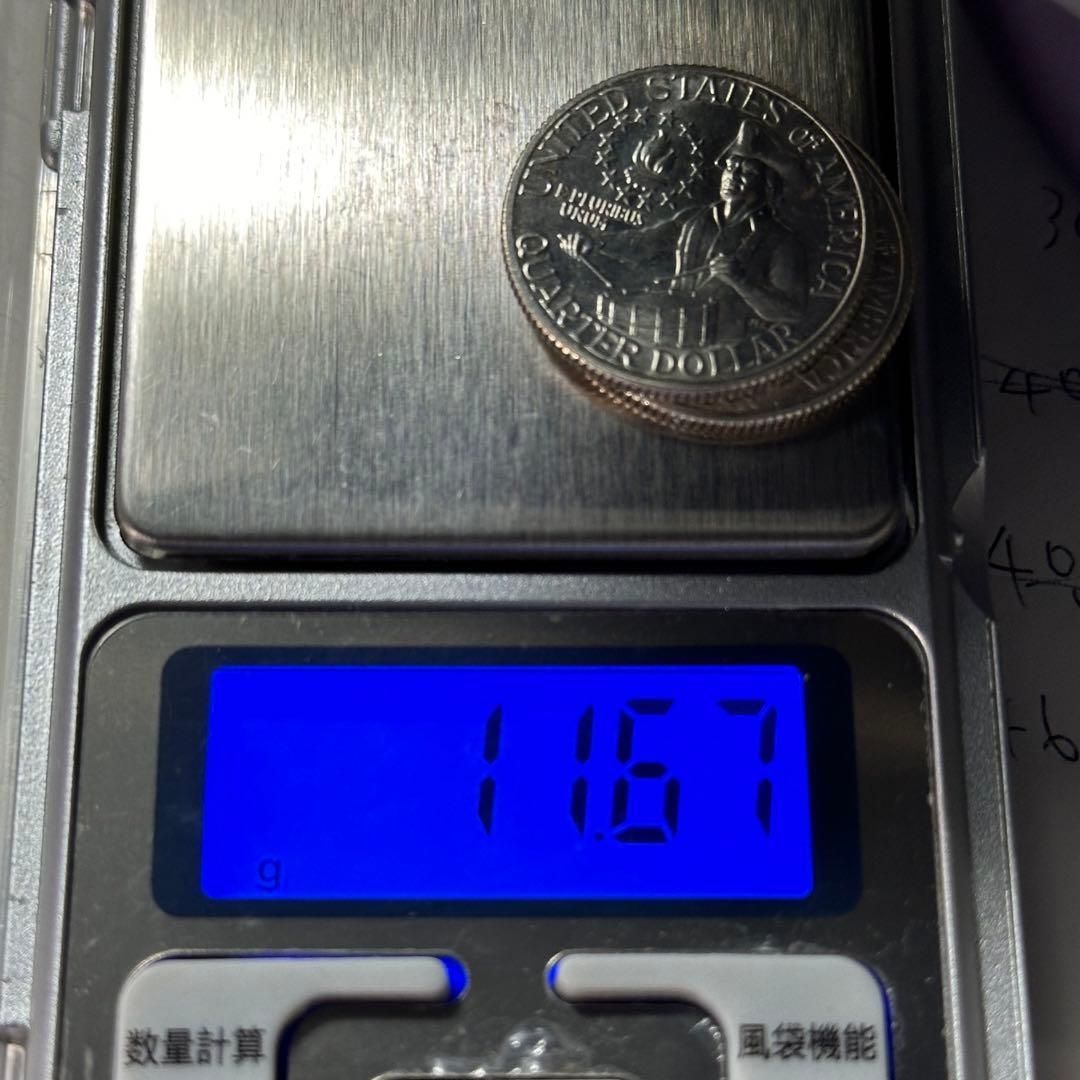 銀貨】1976年 アメリカ 建国200周年記念 25セント銀貨 2枚セット（S