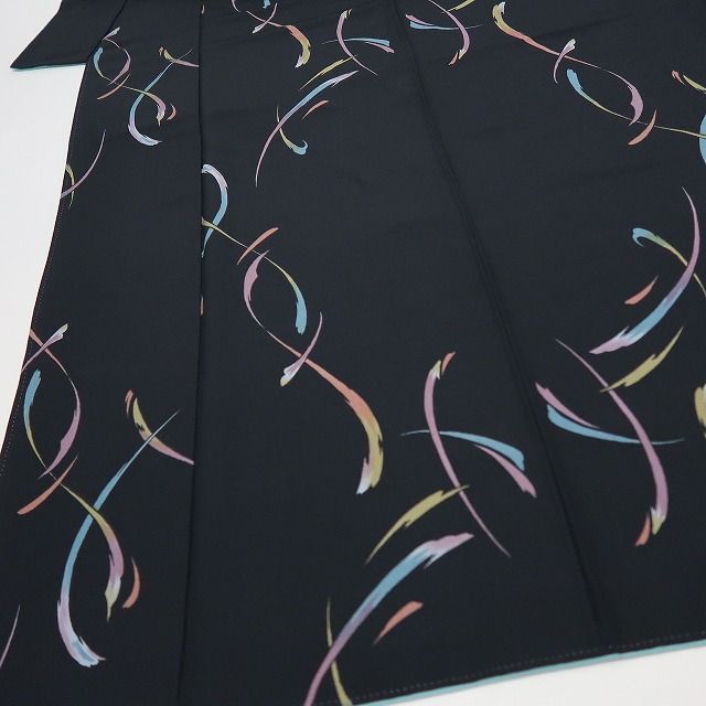 六花 RIKKA 正絹 小紋 手縫い 着物 A 3771