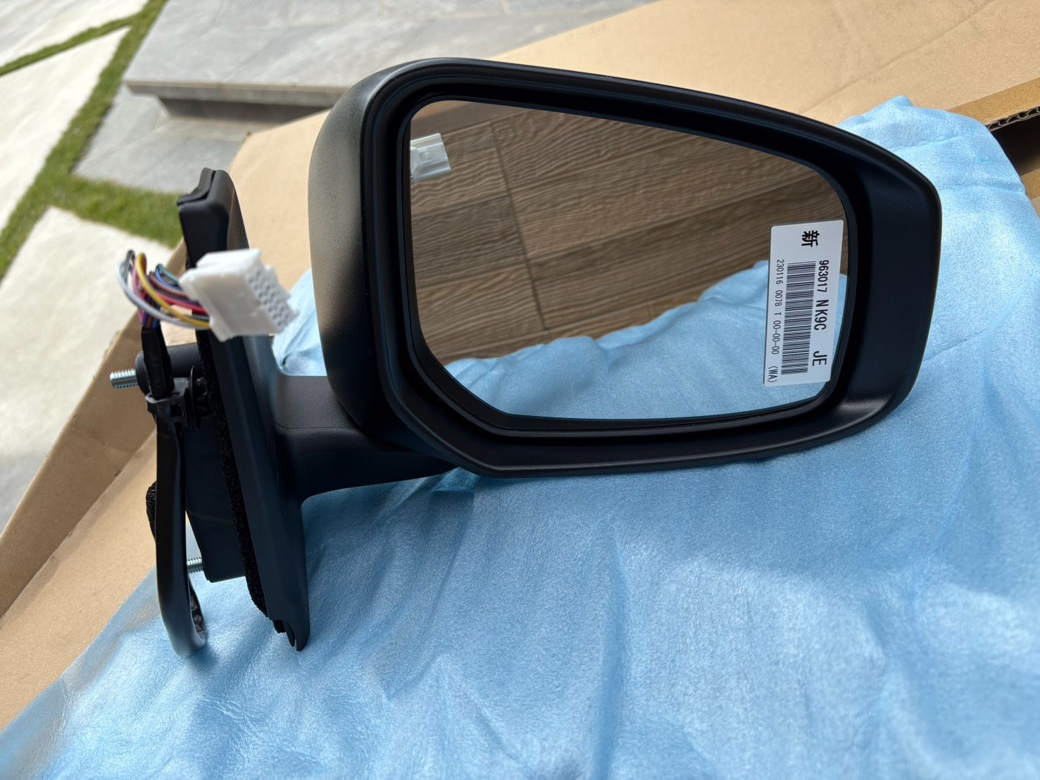 日産 ルークス ハイウェイスター 純正 右ドアミラー カメラ付き 96301-7NK9C