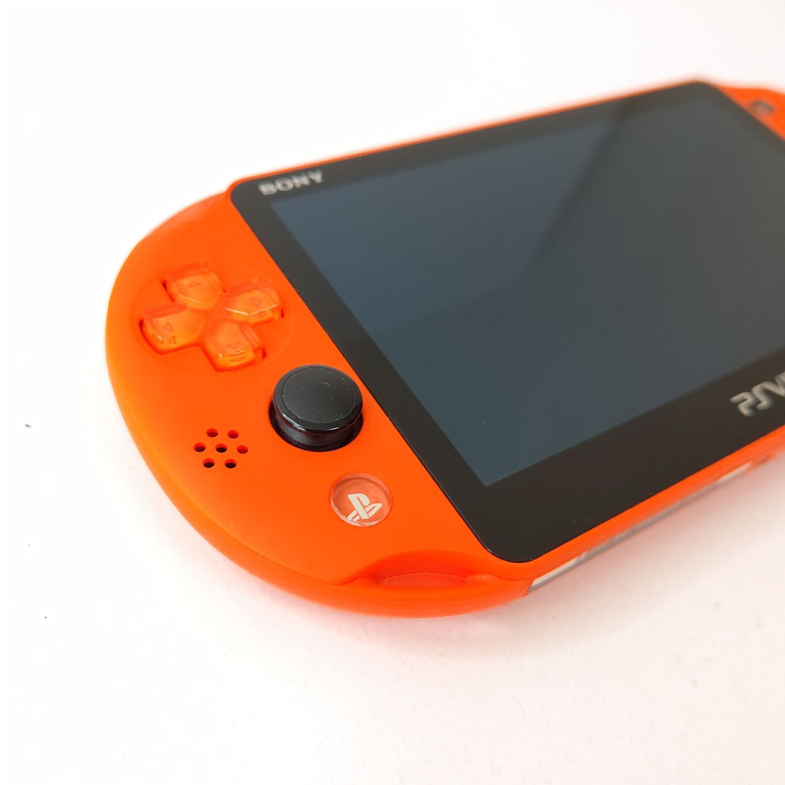 ソニー PSvita pch2000 ネオンオレンジ 画面 ゲーム機