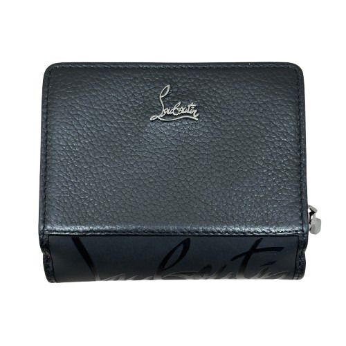 ポールスミス Paul Smith 二つ折り財布 L時ジップ 黒 スミシーハート