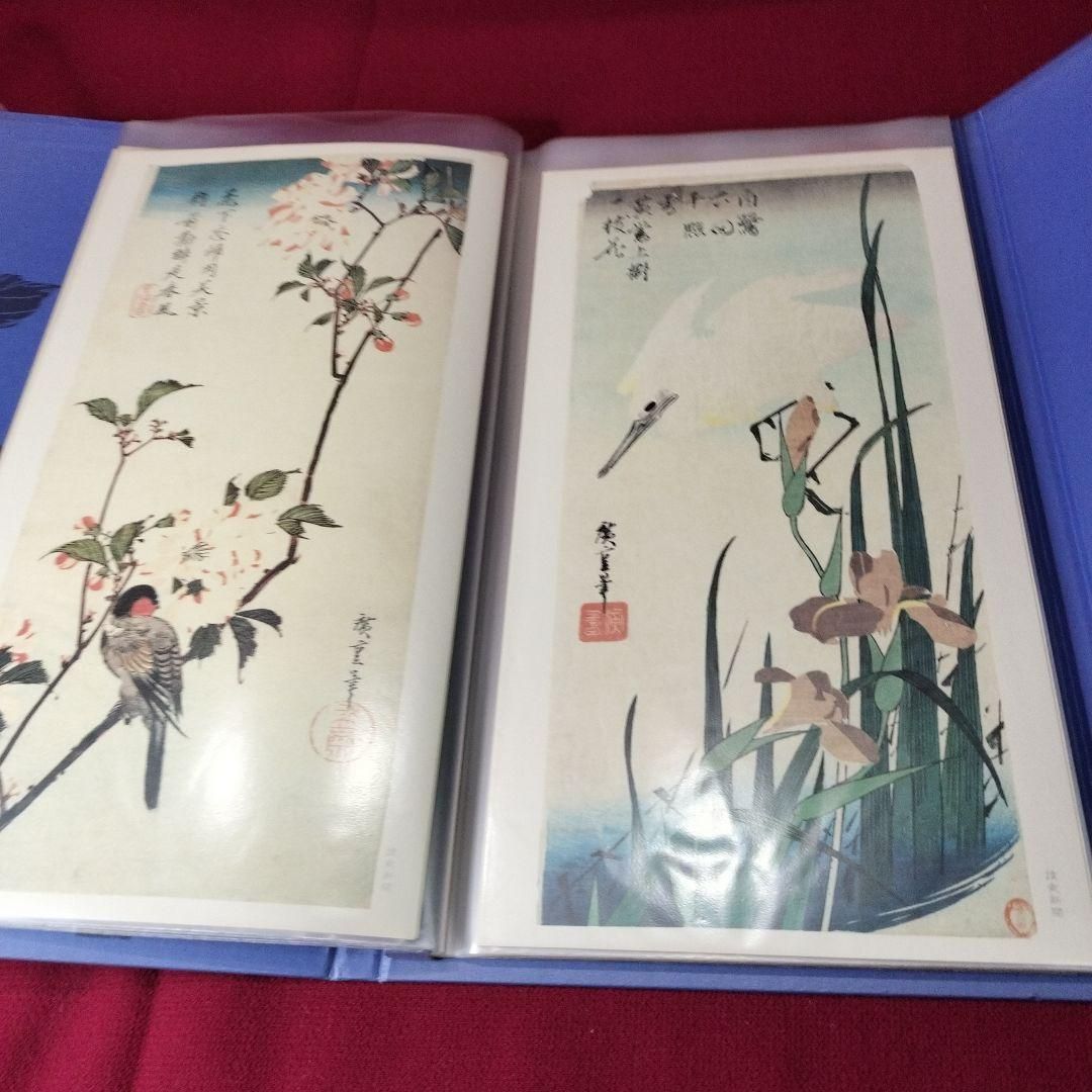 広重花鳥短冊傑作集 24枚 額付き - メルカリ