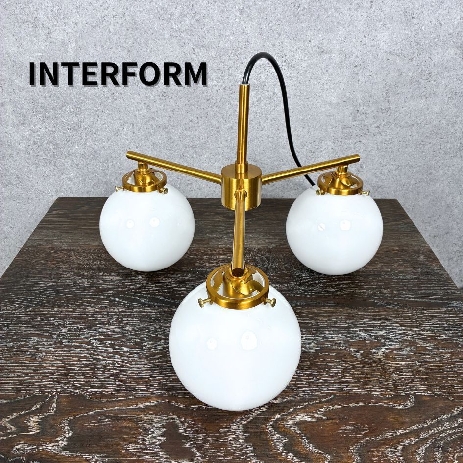 INTERFORM INC. Riquet3 インターフォルム リケー3 ペンダントライト