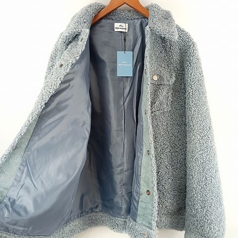 ダブルピー ウエストポイント WP WESTPOINT ボア ジャケット M 青