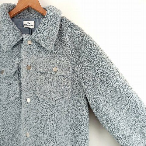 ダブルピー ウエストポイント WP WESTPOINT ボア ジャケット M 青