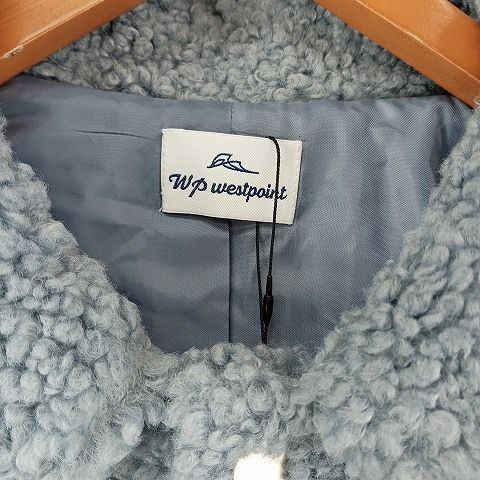 ダブルピー ウエストポイント WP WESTPOINT ボア ジャケット M 青