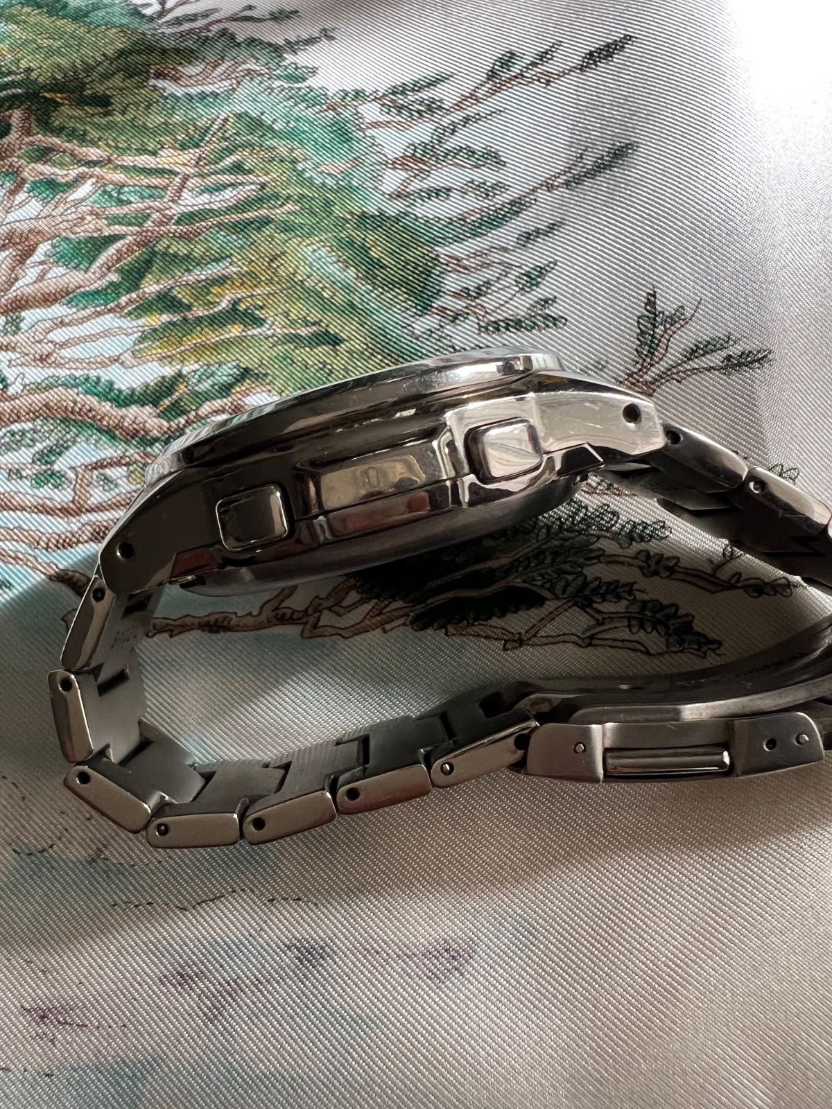  カシオ オシアナス アナデジ OCW 500 TDJ メンズ 稼働品 電波ソーラー 腕時計(デジタル) 時計