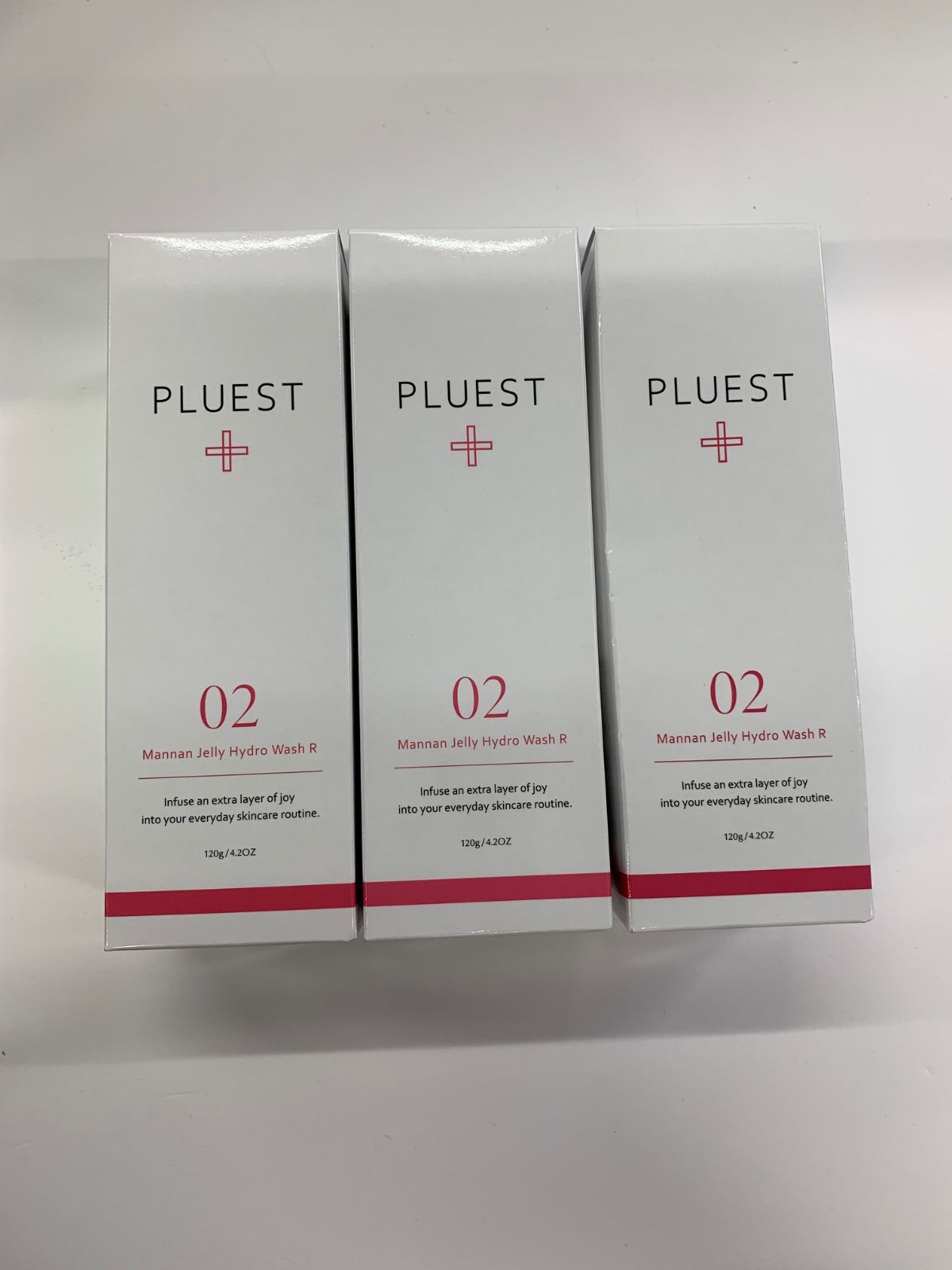 J863 PLUEST プルエスト マンナンジェリー ハイドロウォッシュ R 洗顔料 120g 計3点セット