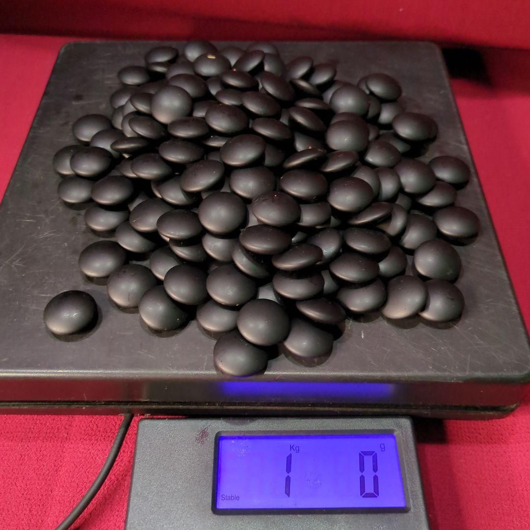 囲碁 白石 不明 那智黒 石セット 木製容器付き STEELWINDOWSANDDOORS_COM