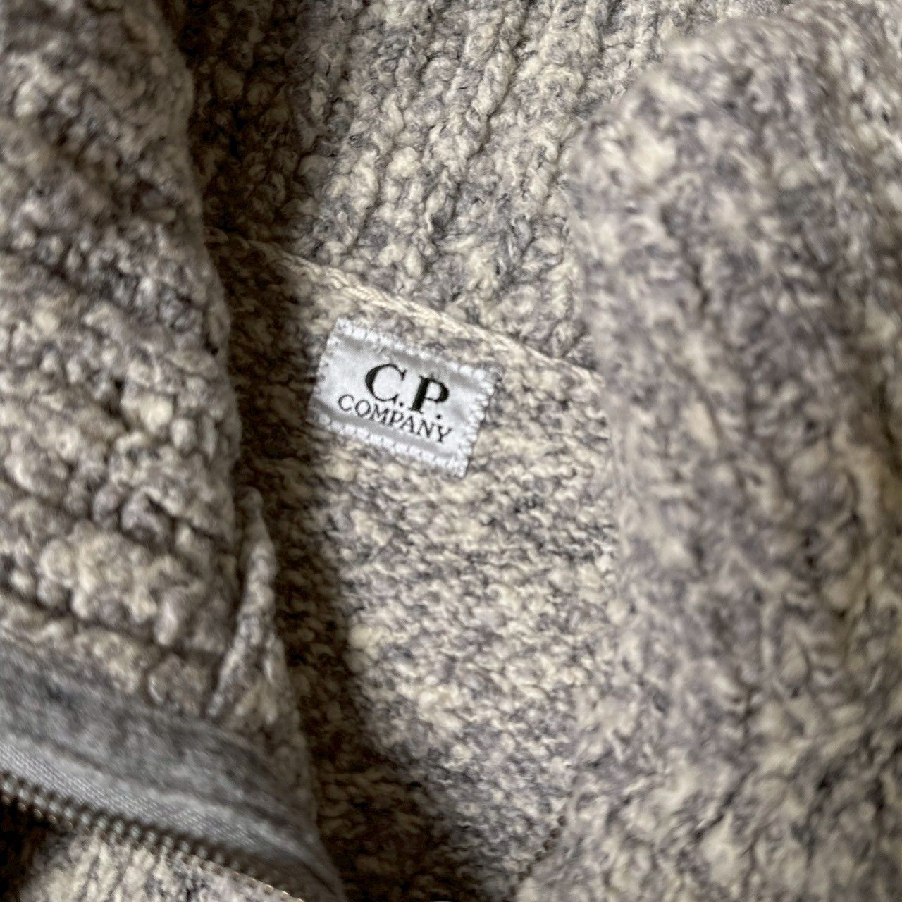 CP Company 07AW Drivers Knit Zip Blouson シーピーカンパニー