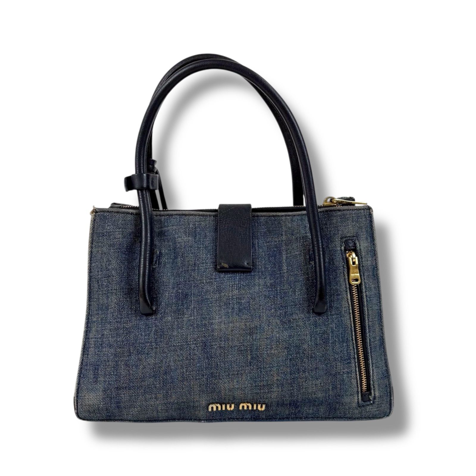 ミュウミュウ マドラストートバッグショルダーストラップ付き miumiu 正規店 ミュウミュウ マドラストートバッグショルダー付き miumiu