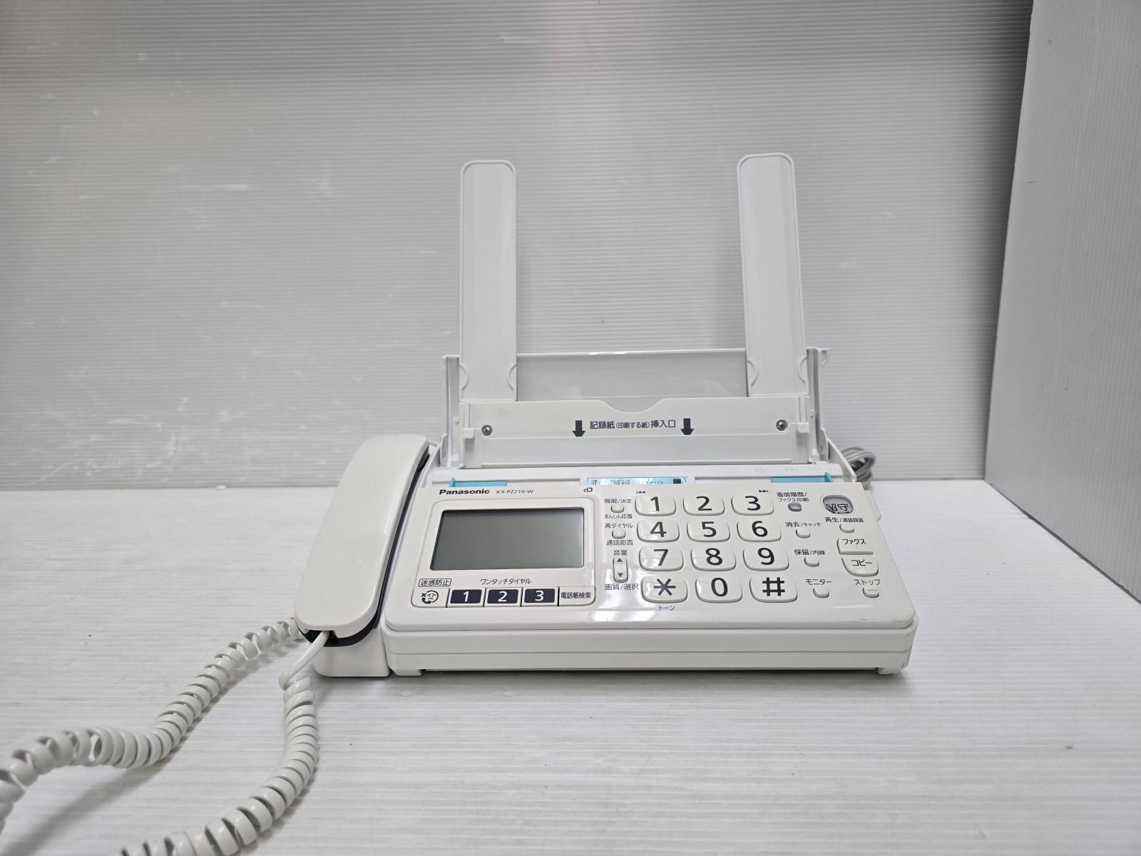 生活家電 【品】 パナソニック Panasonic 機 FAX ファックス KX-PZ210 