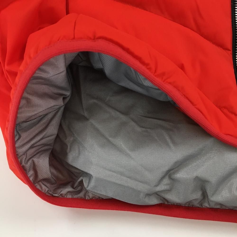 超 タイトリスト 中綿ジャケット レッド ロゴ黒 ナイロン メンズ L ゴルフウェア TITLEIST NOITHATQUANGTHANH_NET