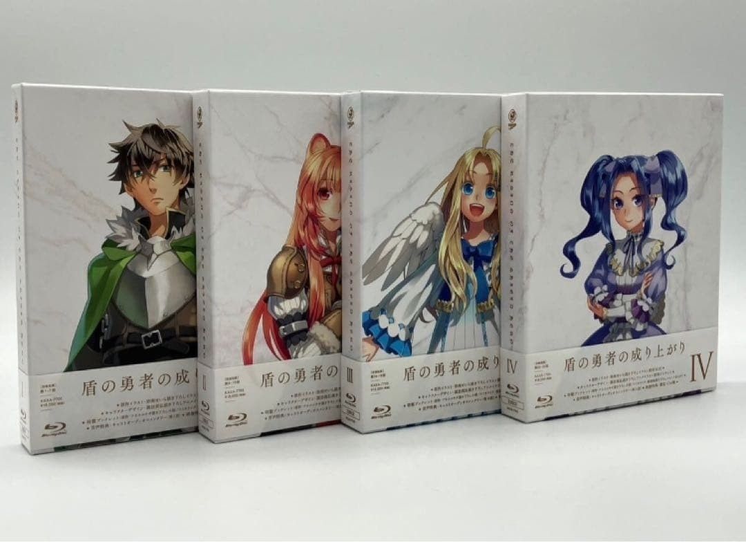 アニメBlu-ray Disc 盾の勇者の成り上がり Blu-ray BOX 全4BOXセット