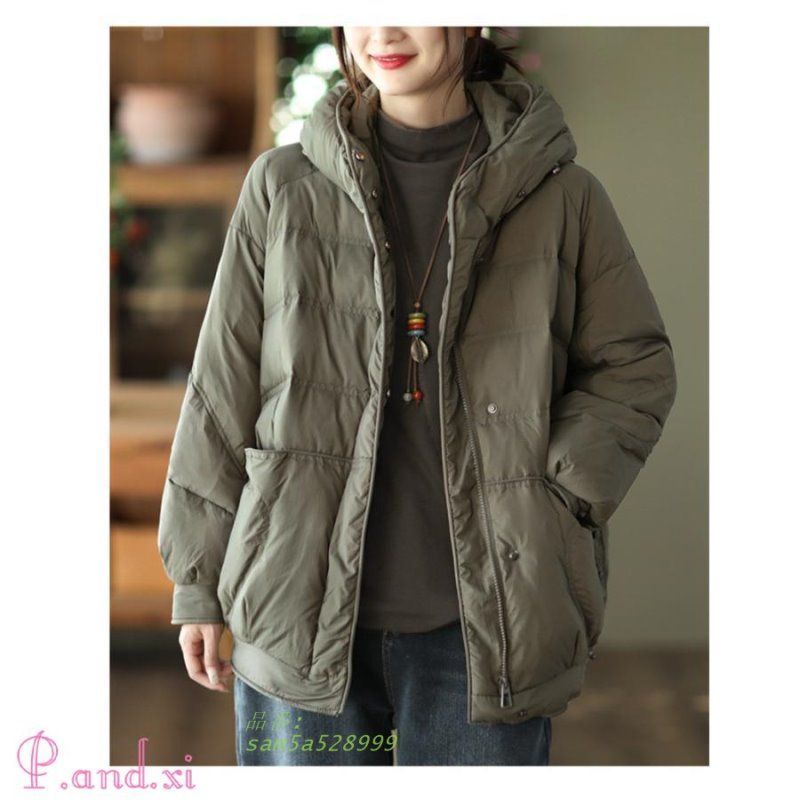 ダウンコート ダウン入り