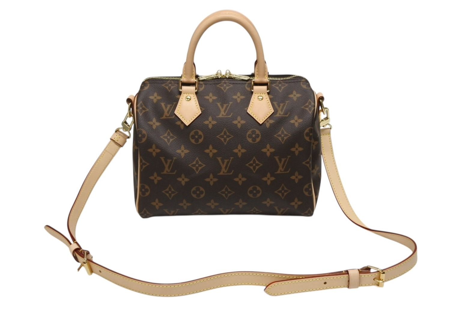 LOUIS VUITTON ルイヴィトン スピーディー バンドリエール25 ハンドバッグ ショルダーバッグ 2way M46977 モノグラム レザー 4b008230