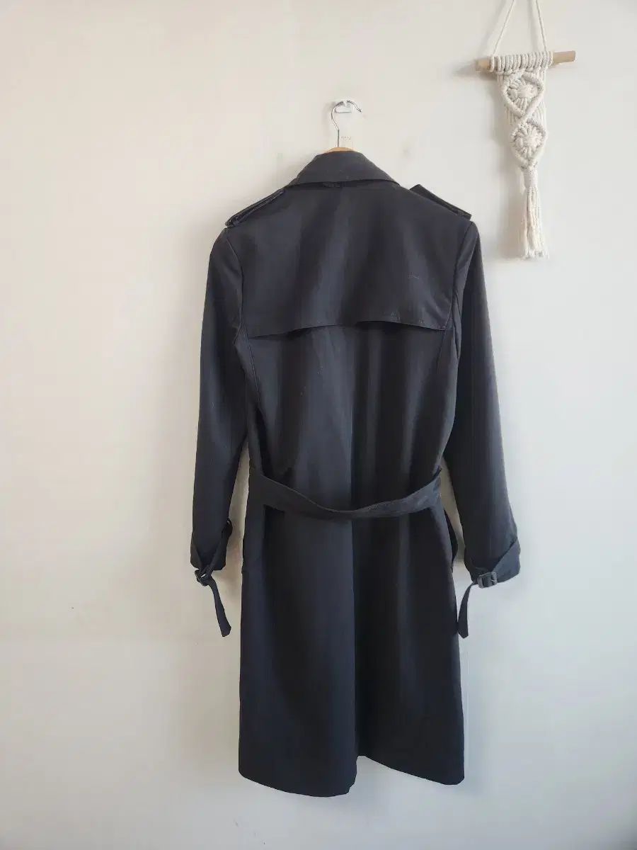 ブロッサム ブラック トレンチコート 55-66 GULLKHAN_COM