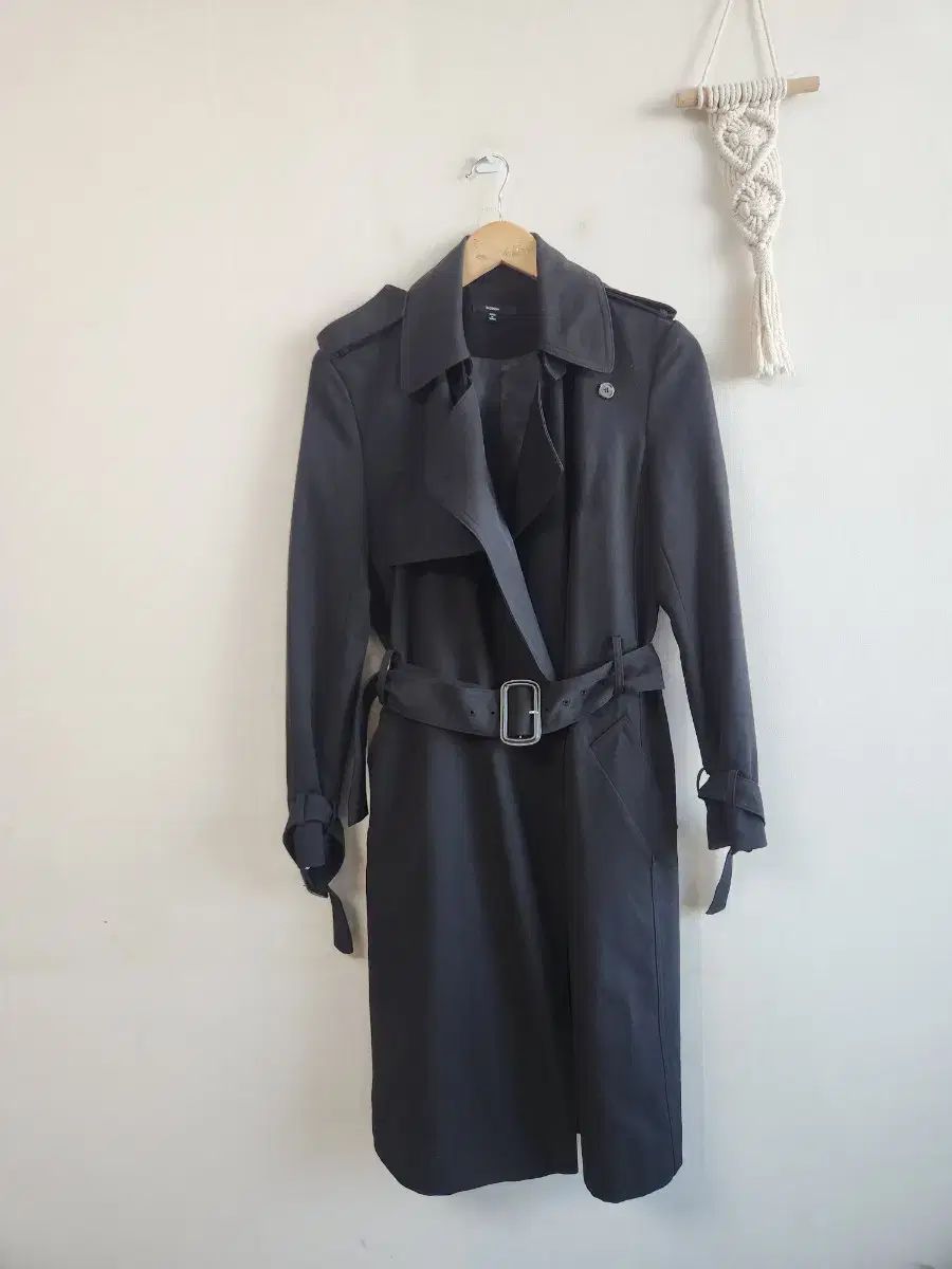 ブロッサム ブラック トレンチコート 55-66