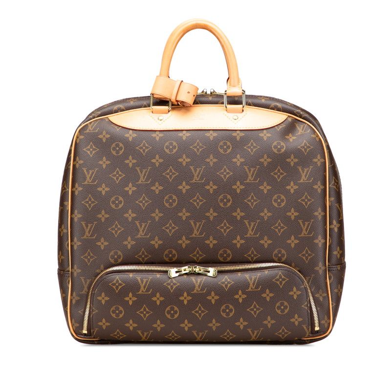 ルイ ヴィトン モノグラム エヴァジオン ボストンバッグ ハンドバッグ M41443 ブラウン PVC レザー レディース LOUIS VUITTON 1-0218287