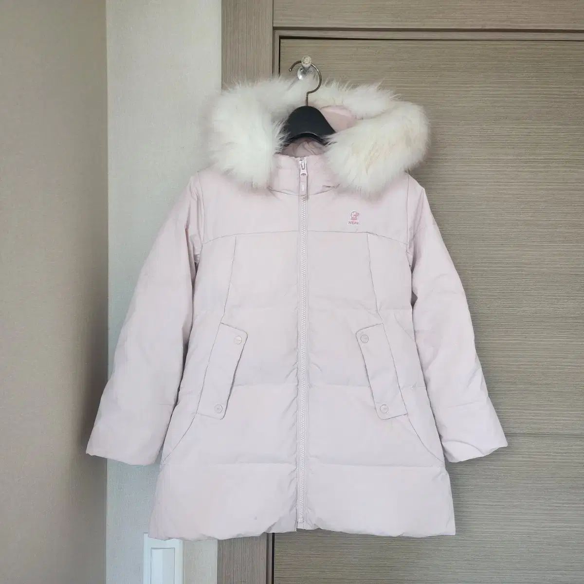 NEPA キッズ ダックダウン ロング丈ダウンジャケット 130サイズ