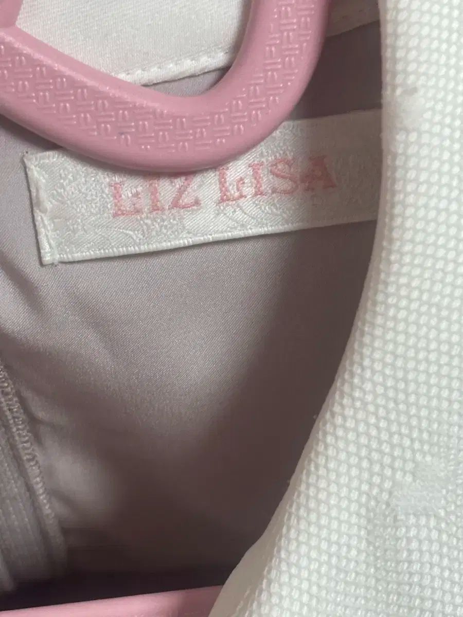 リズリサ セットアップ ライク ワンピース ピンク 日傘風