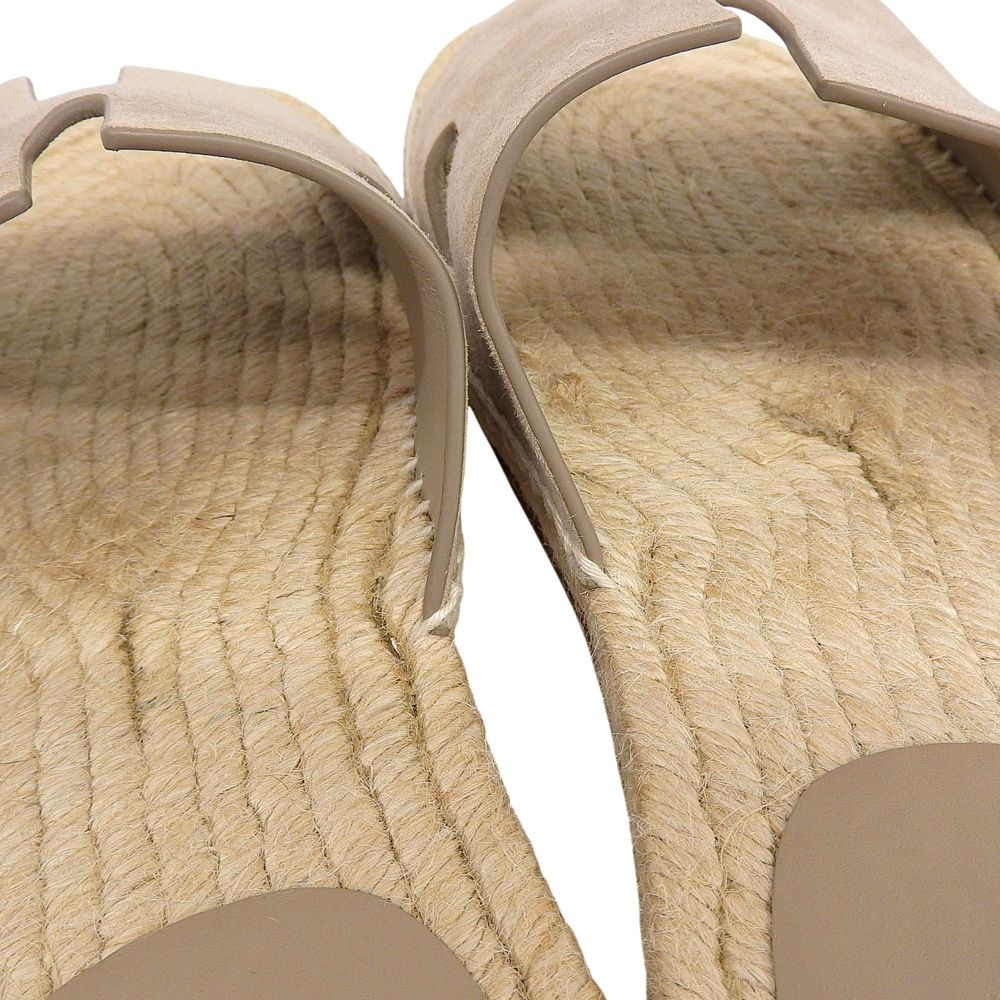 HERMES エルメス 新品同様 エスパドリーユ アンティグア サンダル