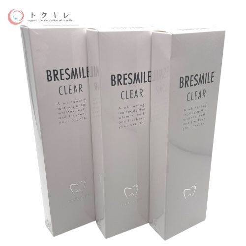 トクキレ ソーシャルテック ブレスマイルクリア-0 歯みがき 60g ×3点セット ネコポス発送