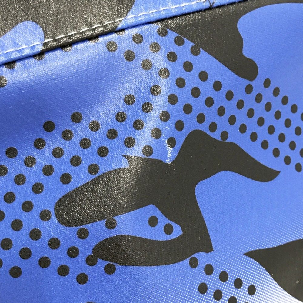 MARK＆LONA　マークアンドロナ　カートバッグ　ブルー　ゴルフ MARK&LONA マークアンドロナ カートバッグ 総柄 ブルー系