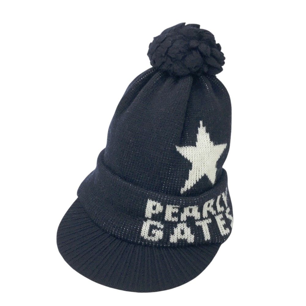 PEARLY GATES パーリーゲイツ ニットキャップ ネイビー系 FR 240101550384 ゴルフウェア ストスト
