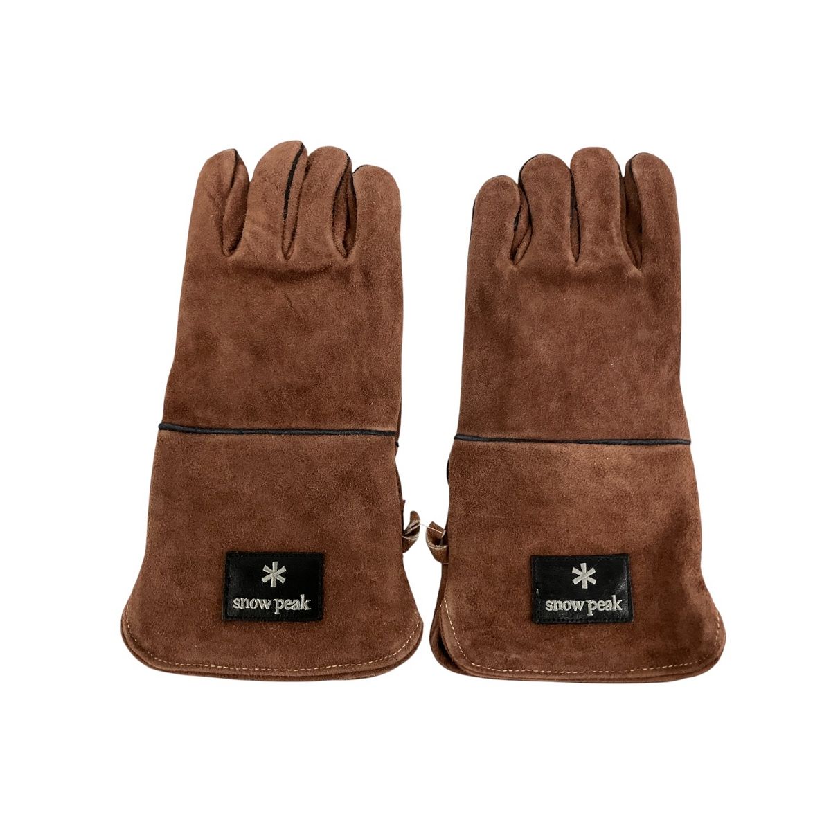 Snow Peak ファイヤーサイドグローブ ブラウン 焚き火 アウトドア B10565240