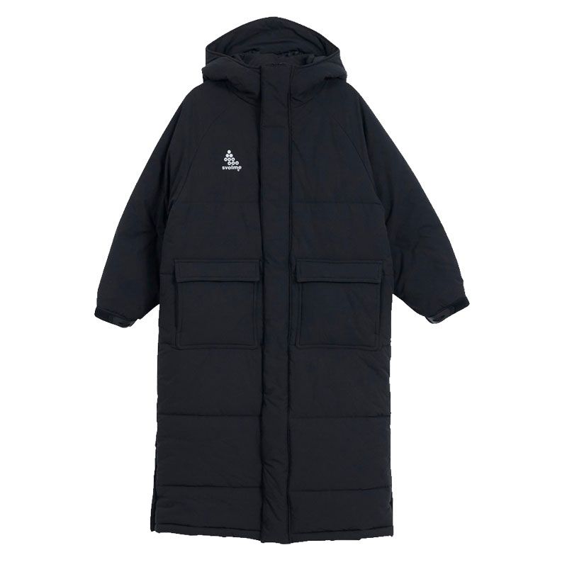 スボルメ svolme Jr発熱中綿ベンチコート ジュニア サッカー フットサル ウェア コート 防寒 25AW 1253-50804 045 ダークカーキ LLC-HASEGAWATOSO_COM