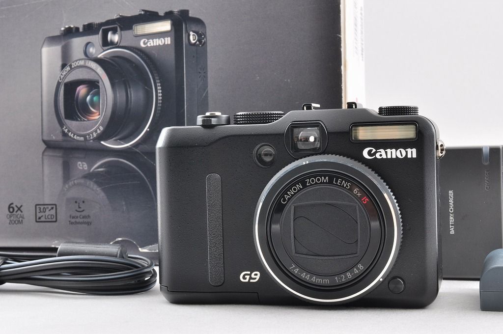 Canon PowerShot G9 12.1MP コンパクトデジタルカメラ 光学6倍ズーム