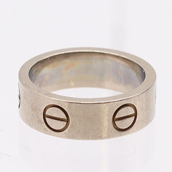 カルティエ ラブリング 750 WG 7.0g 48 ジュエリー 5028210 10NBT AKO KMR 17013