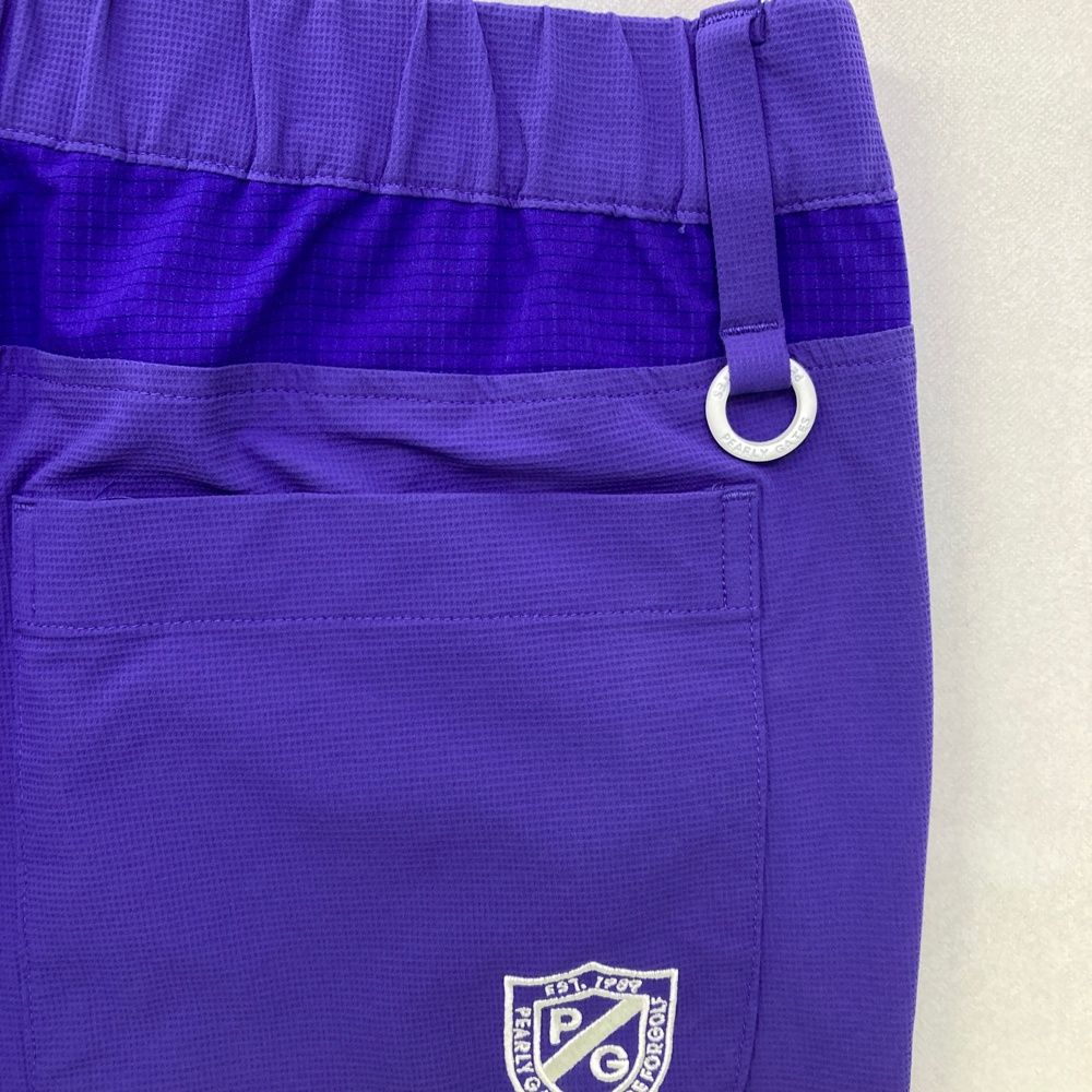 サイズ 1 PEARLY GATES パーリーゲイツ ストレッチ ナイロン ジョガーパンツ パープル系 240101511493 ゴルフウェア レディース ストスト LLC-HASEGAWATOSO_COM