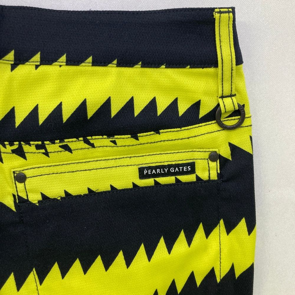 ストレッチパンツ ギザボーダー柄