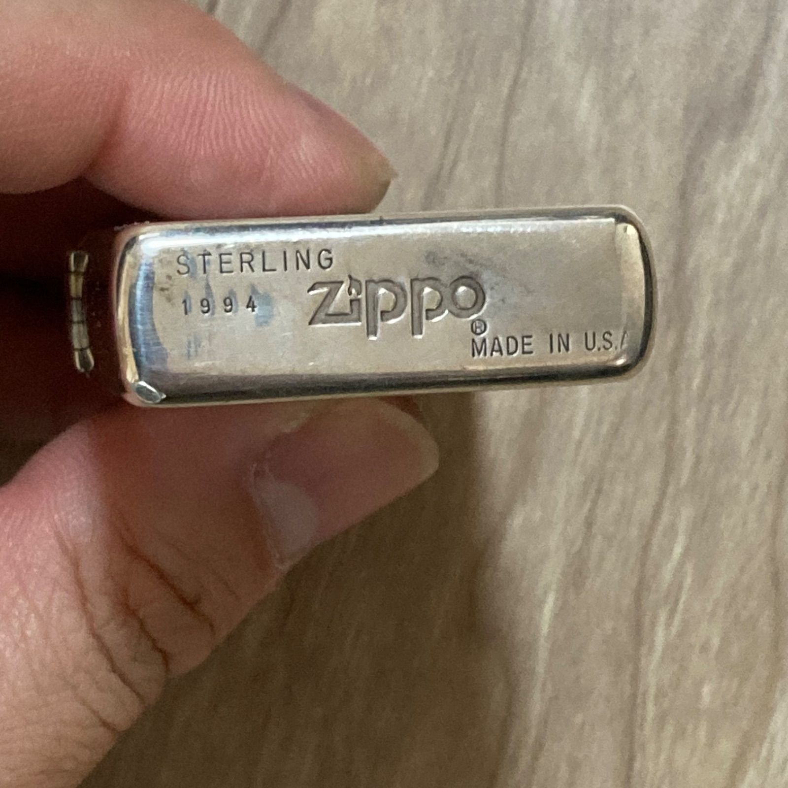 ZIPPO スターリングシルバー 1994年 アメリカ製 動作未