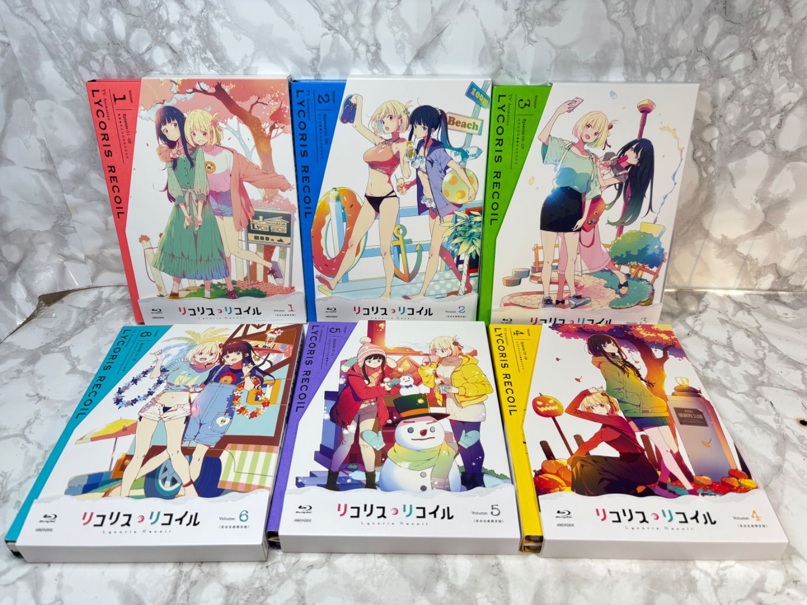 LYCORIS RECOIL リコリスリコイルBlu-ray 全巻セット