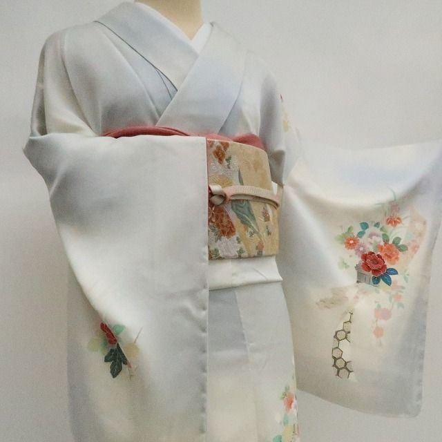 仕付け糸付き 芍薬