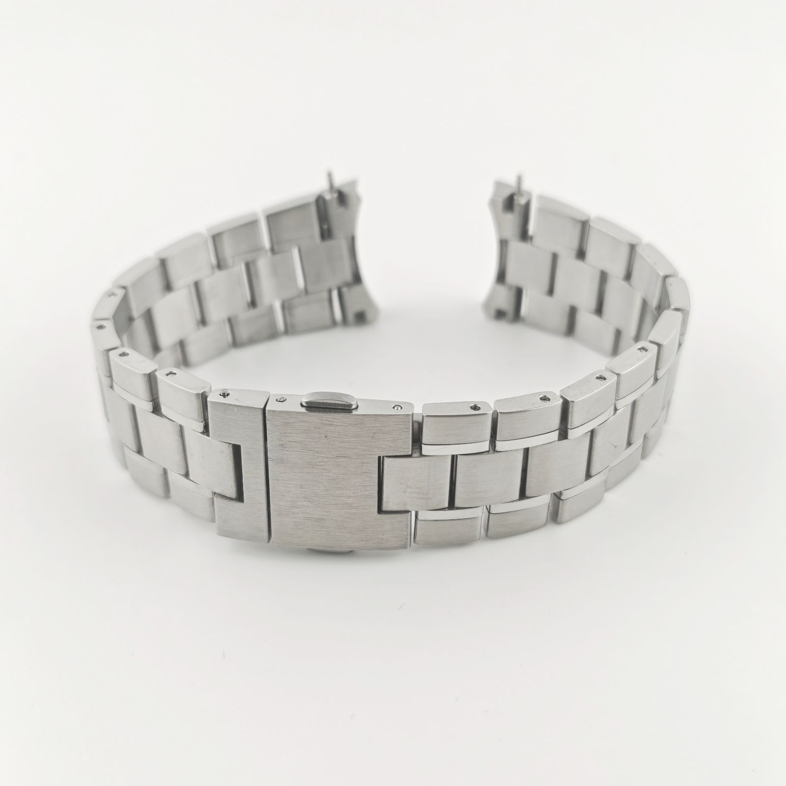 22mm 腕時計 ソリッド 無垢 ブレスレット シルバー 対応 タグホイヤー カレラ CAR2110 CAR2111 TAG HEUER