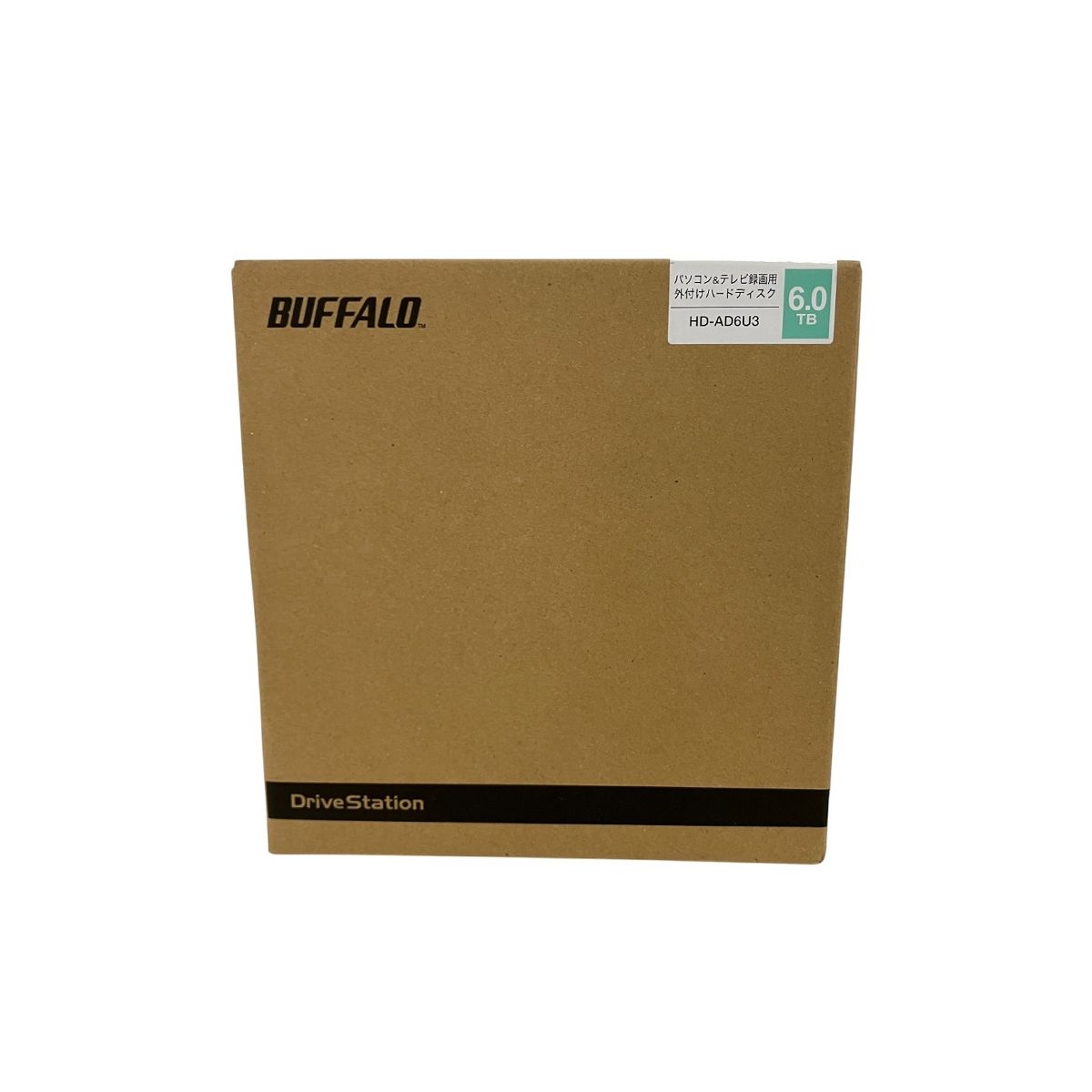 BUFFALO 外付けハードディスク 6TB HD-AD6U3 バッファロー 外付けHDD B10571112