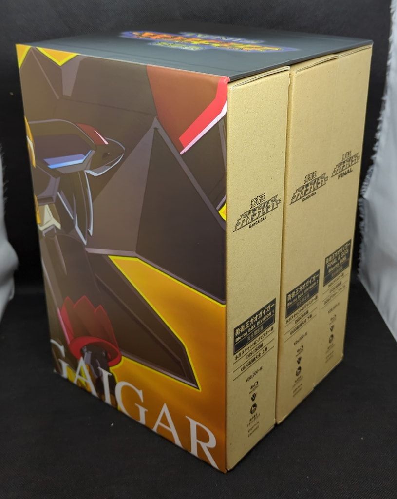 アニメBlu ray 収納BOX付3 BOXセット 勇者王ガオガイガーBlu BOX 1 2 FINAL&GGGセット