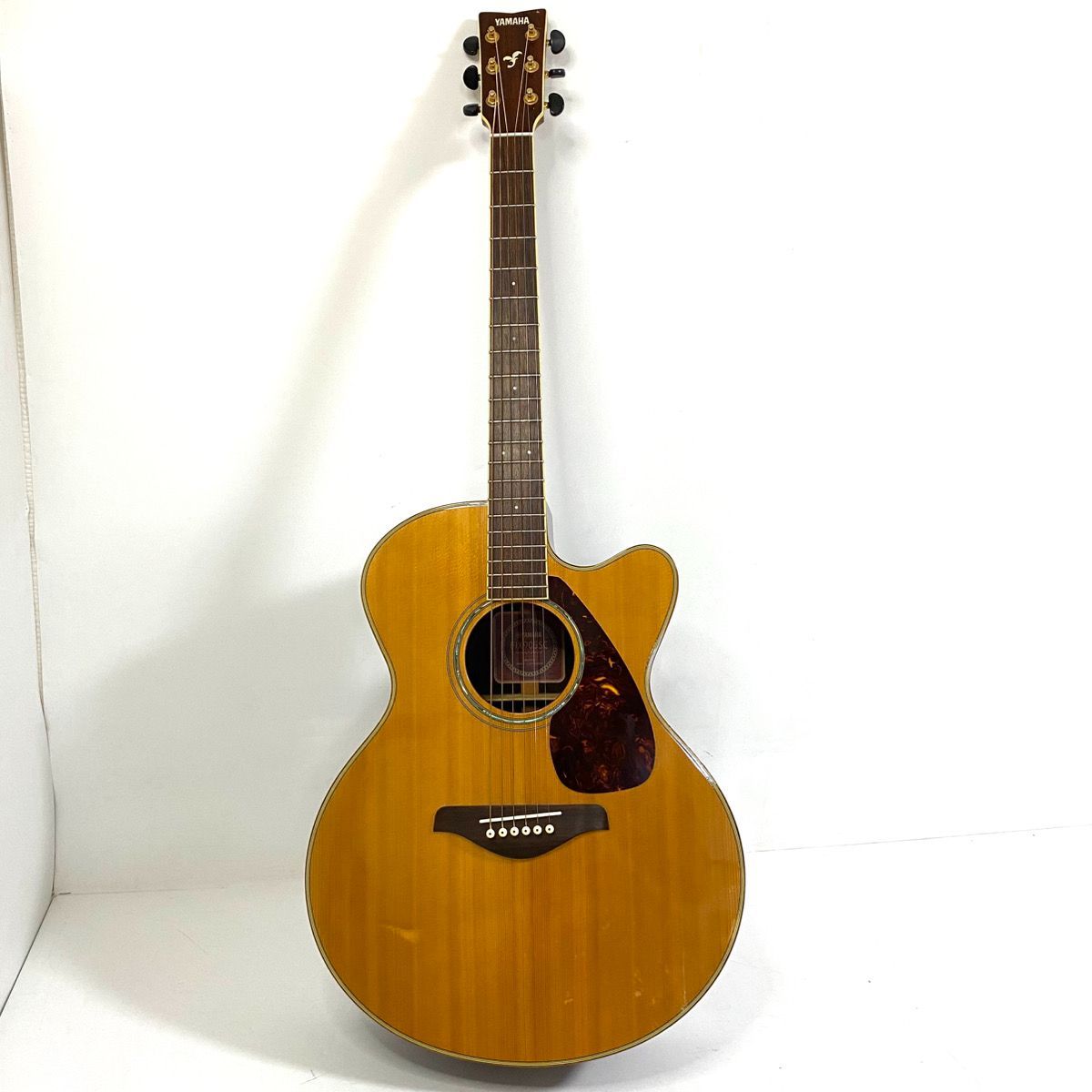出音良好 ヤマハ YAMAHA FJX905SC エ コ アコースティックギター オール単板 モデル ケース付