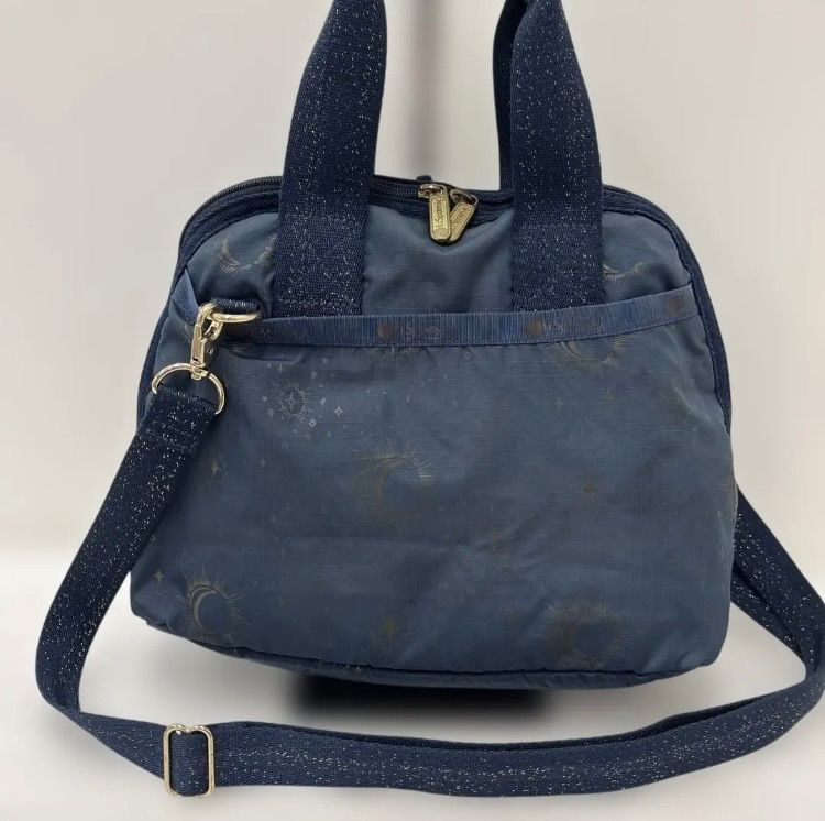 3807 LeSportsac レスポートサック ミッドナイトムーンライトシマー