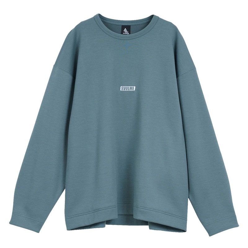 スボルメ svolme テックスウェットクルートップ サッカー フットサル ウェア スウェット 25AW 1253-48311 010 ブラック LLC-HASEGAWATOSO_COM